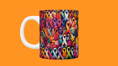 All Cancer Ribbons Mug