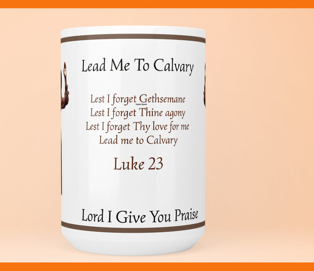 Lead Me to Calvary Couple 1 Mug