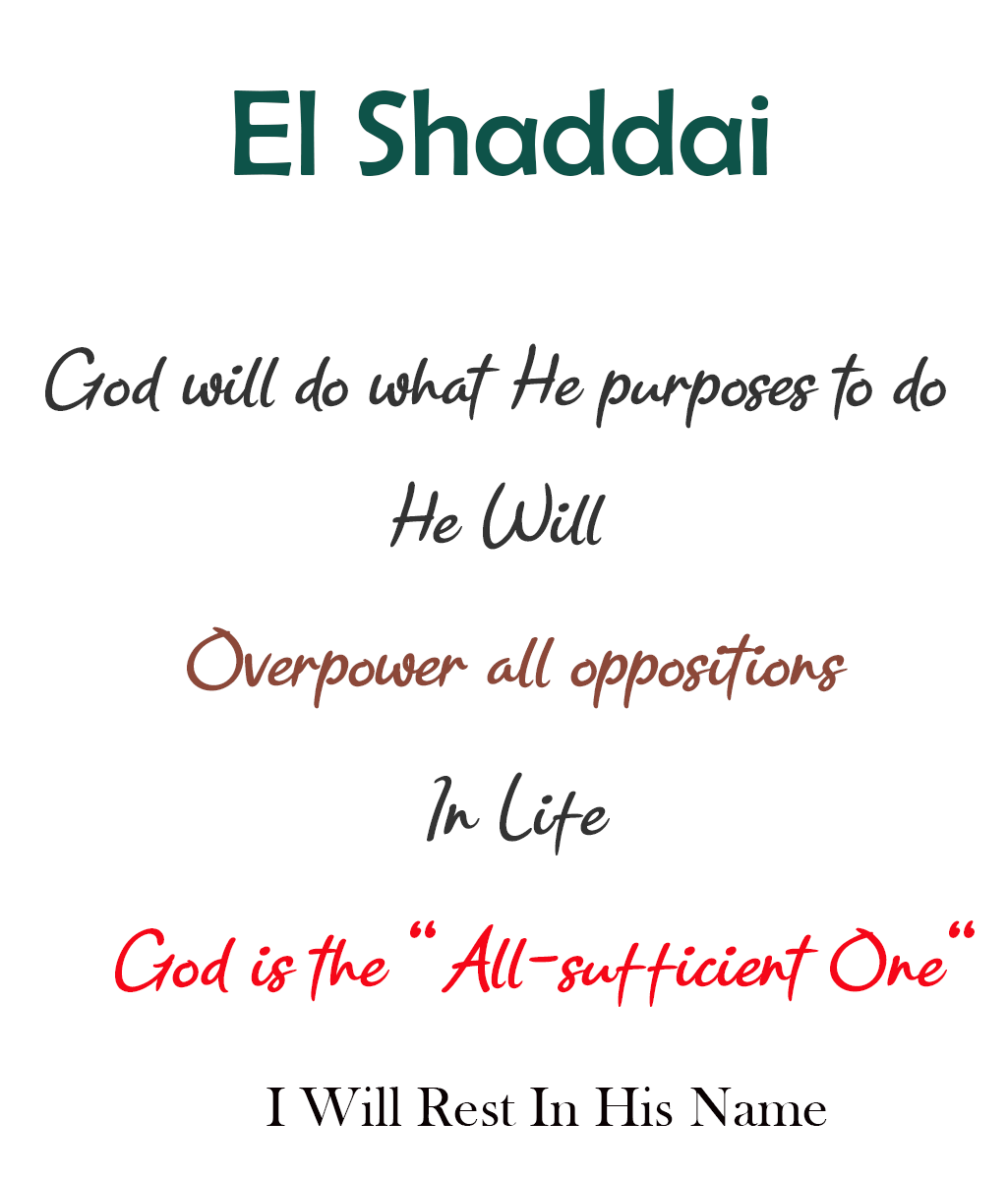 Names of God: El Shaddai Mug