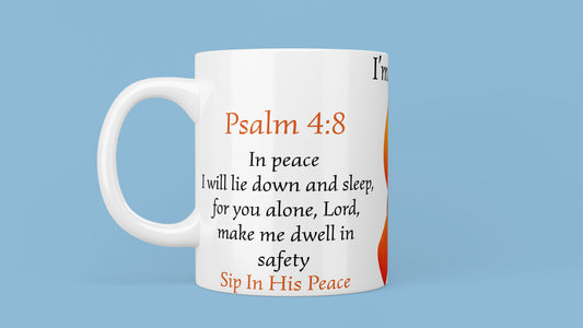 I'm At Peace Leukemia Cancer Mug