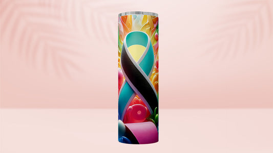 Melanoma Cancer Awareness Tumbler