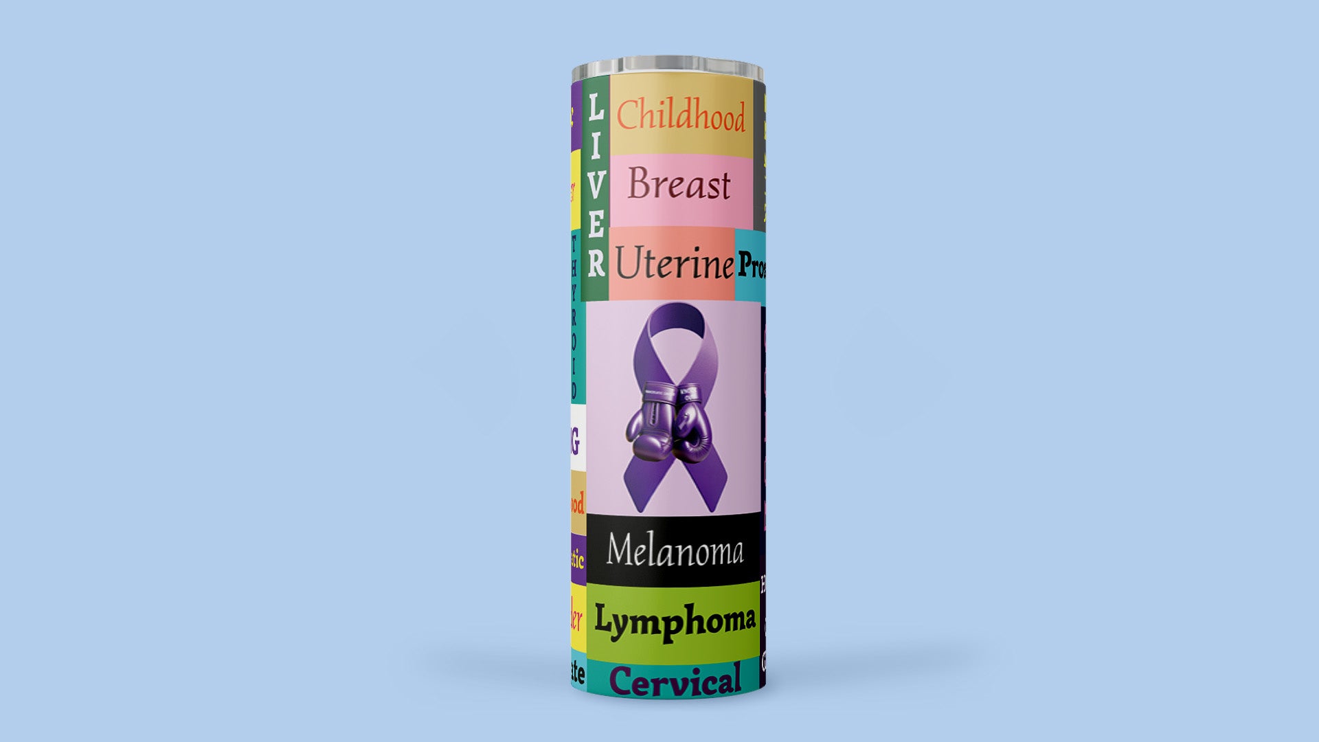 Knock Out Pancreatic Cancer Tumbler – Jackie's Imprint