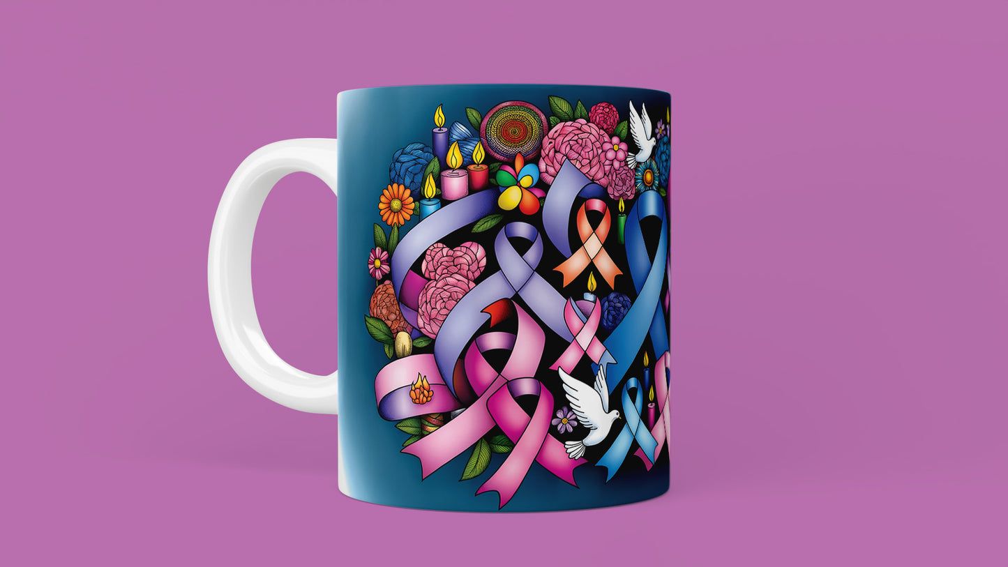 Prostate Cancer Ribbon Mug