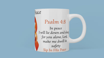 I'm At Peace Kidney Cancer Mug