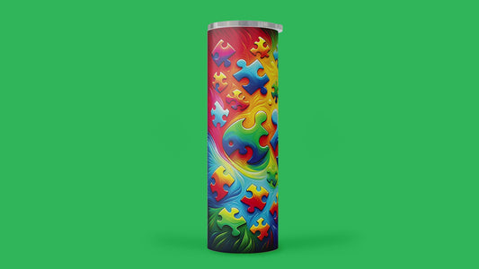 Autism Boundless Bravery Tumbler