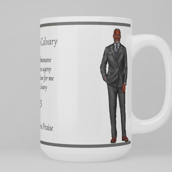 Lead Me to Calvary Man Mug