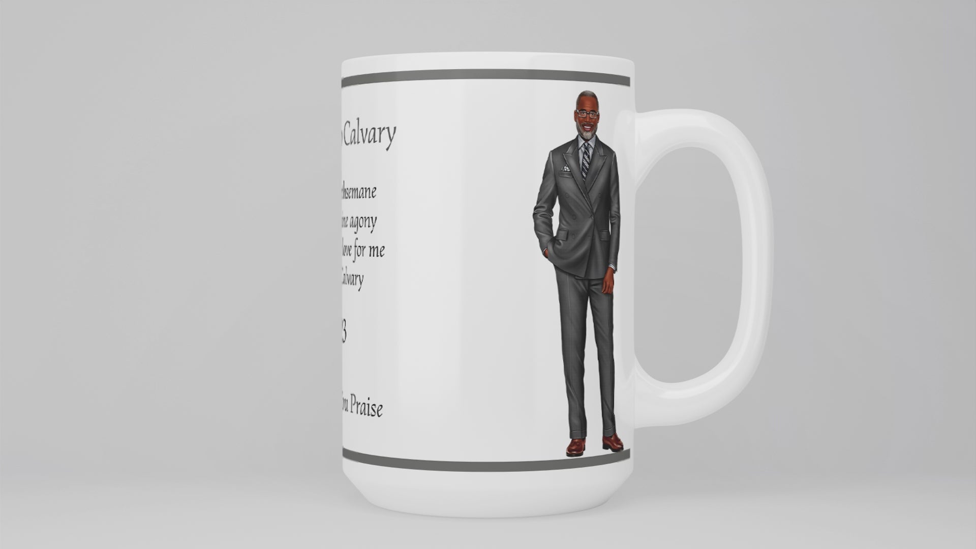 Lead Me to Calvary Man Mug