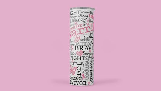 Breast Cancer Survivor Tumbler