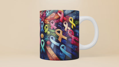 All Cancers Awareness Mug/Pink Ribbon