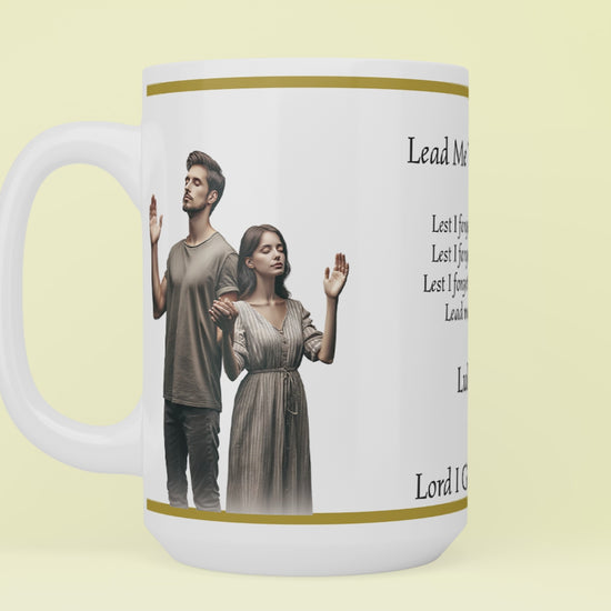 Lead Me to Calvary Couple 3 Mug