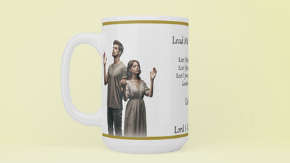 Lead Me to Calvary Couple 3 Mug