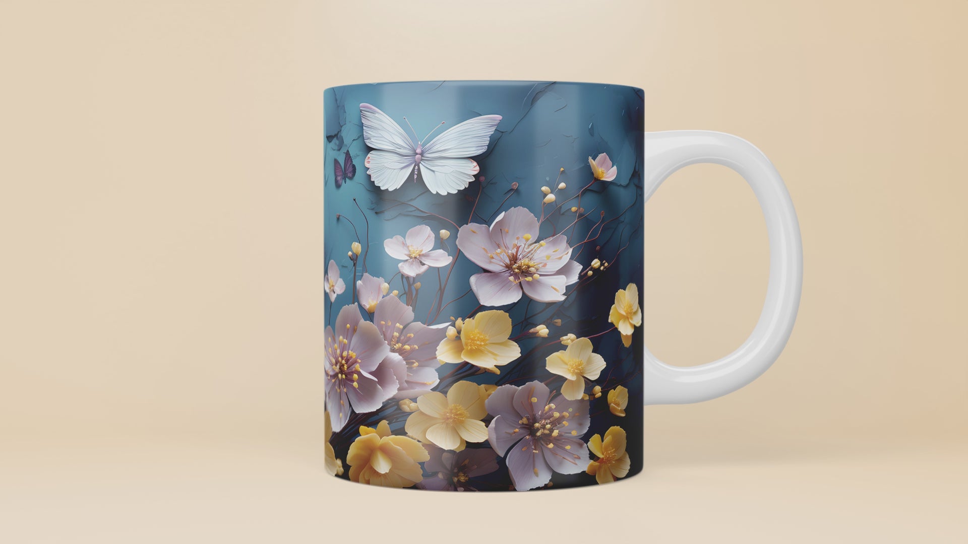 Butterfly Mug